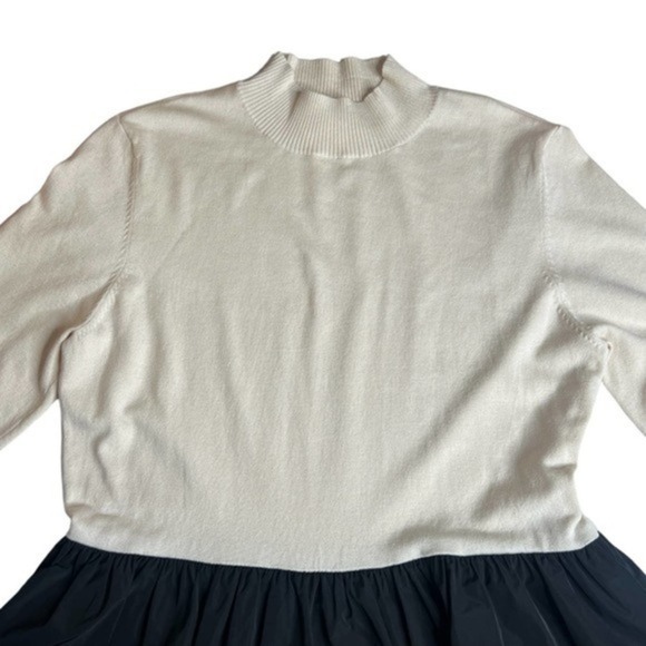 Vintage Calvin Klein Drop Waist Silk Blend‎ Taffeta Evening Dress Size Small - Picture 6 of 12